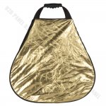 GlareOne Blenda trójkątna 5w1 80cm z uchwytem