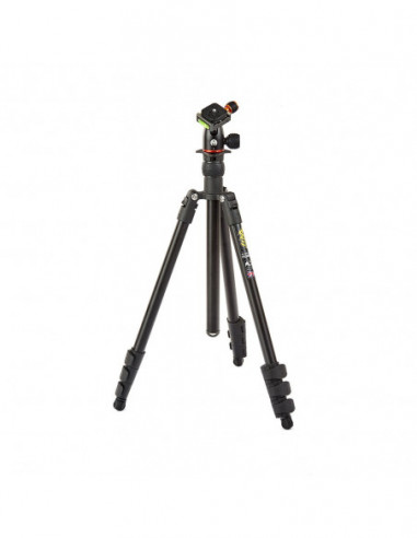 Statyw 3 Legged Thing Punks Anarchy Patti, stopy magnezu, 4 sekcje, udźwig 10 kg, głowica AirHed Mini, czarny