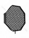 GlareOne Softbox Parasolkowy Octa 80 do lamp reporterskich z gridem
