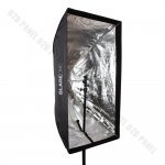 GlareOne Softbox Parasolkowy 80x120 do lamp reporterskich