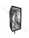 GlareOne Softbox Parasolkowy 80x120 do lamp reporterskich z gridem