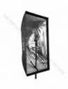 GlareOne Softbox Parasolkowy 80x120 do lamp reporterskich z gridem