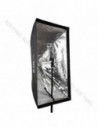 GlareOne Softbox Parasolkowy 80x120 do lamp reporterskich z gridem