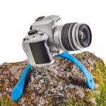 Splat Flexible Tripod SLR Blue