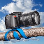 Splat Flexible Tripod SLR Blue