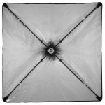 GlareOne Softbox światła ciągłego 60x60 - 1 świetlówka