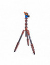 Statyw 3 Legged Thing Albert 2.0 Bronze, włókna węglowe, 5-sekcji, udźwig 30kg, głowica Pro Lever