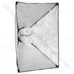 GlareOne Softbox światła ciągłego 50x70 - 4 świetlówki