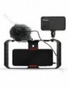 Synco Vlogger Kit 1 zestaw mikrofon M1S, lampa LED BI, uchwyt RIG, statyw