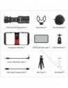 Synco Vlogger Kit 1 zestaw mikrofon M1S, lampa LED BI, uchwyt RIG, statyw
