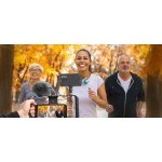 Synco Vlogger Kit 1 zestaw mikrofon M1S, lampa LED BI, uchwyt RIG, statyw