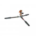 Statyw 3 Legged Thing Ray Grey, włókna węglowe, 5-sekcji, udźwig 30kg, głowica Airhed VU