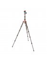 Statyw 3 Legged Thing Ray Bronze, włókna węglowe, 5-sekcji, udźwig 30kg, głowica Airhed VU