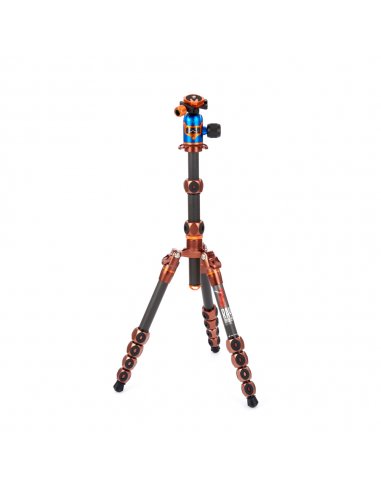 Statyw 3 Legged Thing Ray Bronze, włókna węglowe, 5-sekcji, udźwig 30kg, głowica Airhed VU