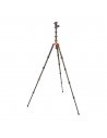 Statyw 3 Legged Thing Bucky Bronze, włókna węglowe, 5-sekcji, udźwig 30kg, głowica Airhed VU