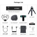 Synco M1P mikrofon nakamerowy + mini statyw + uchwyt mobilny