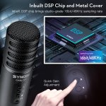 Synco V1 mikrofon USB z odsłuchem - pojemnościowy