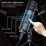 Synco V1 mikrofon USB z odsłuchem - pojemnościowy