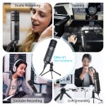 Synco V1 mikrofon USB z odsłuchem - pojemnościowy