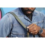 Pasek na szyję lub ramię SLIDE LITE SAGE v3 szarozielony do lekkich aparatów