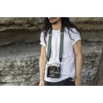 Pasek na szyję lub ramię SLIDE LITE SAGE v3 szarozielony do lekkich aparatów