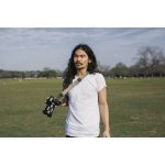 Pasek na szyję lub ramię SLIDE LITE SAGE v3 szarozielony do lekkich aparatów