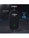 Synco S6M2 mikrofon krawatowy z odsłuchem i filtrem LowCut
