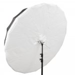 GlareOne Parasolka ORB biała 160 - głęboki parasol z dyfuzorem