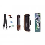 Statyw 3 Legged Thing Punks Brian Black 2.0, wł. węglowe, 5-sekcji, udźwig 18 kg, głowica kulowa Neo 2.0