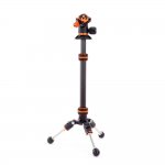 Statyw 3 Legged Thing Punks Brian Black 2.0, wł. węglowe, 5-sekcji, udźwig 18 kg, głowica kulowa Neo 2.0
