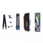 Statyw 3 Legged Thing Punks Travis Blue 2.0, aluminiowy, 4-sekcje, udźwig 18 kg, głowica kulowa Neo 2.0