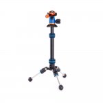 Statyw 3 Legged Thing Punks Corey Blue 2.0, aluminiowy, 5-sekcji, udźwig 14 kg, głowica kulowa Neo