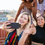 Synco P2T bezprzewodowy system mikrofonowy USB-C, 2 nadajniki, 1 odbiornik, grey-blue