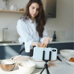 Synco P2T bezprzewodowy system mikrofonowy USB-C, 2 nadajniki, 1 odbiornik, grey-blue