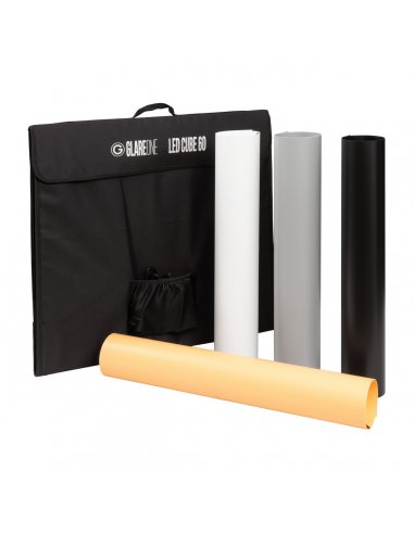 GlareOne LED Cube 60 - namiot bezcieniowy z oświetleniem LED