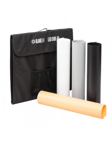 GlareOne LED Cube 40 - namiot bezcieniowy z oświetleniem LED